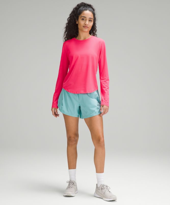 High-Neck Running and Training Long-Sleeve Shirt