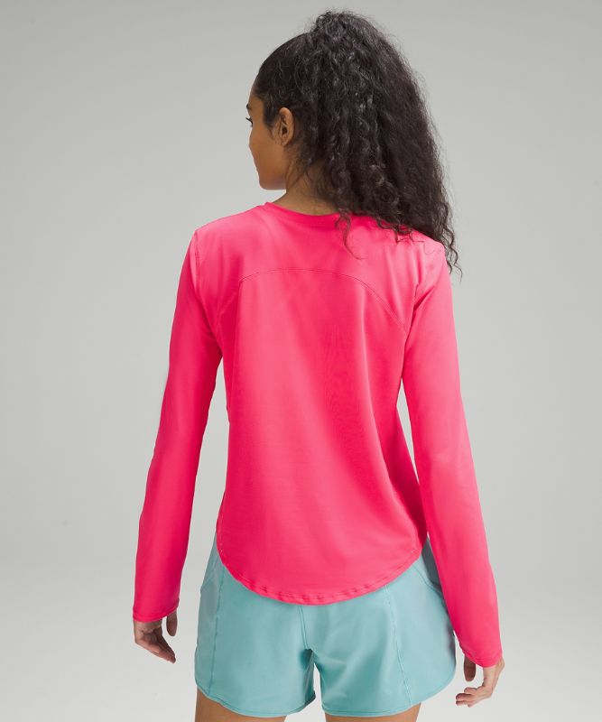 High-Neck Running and Training Long-Sleeve Shirt