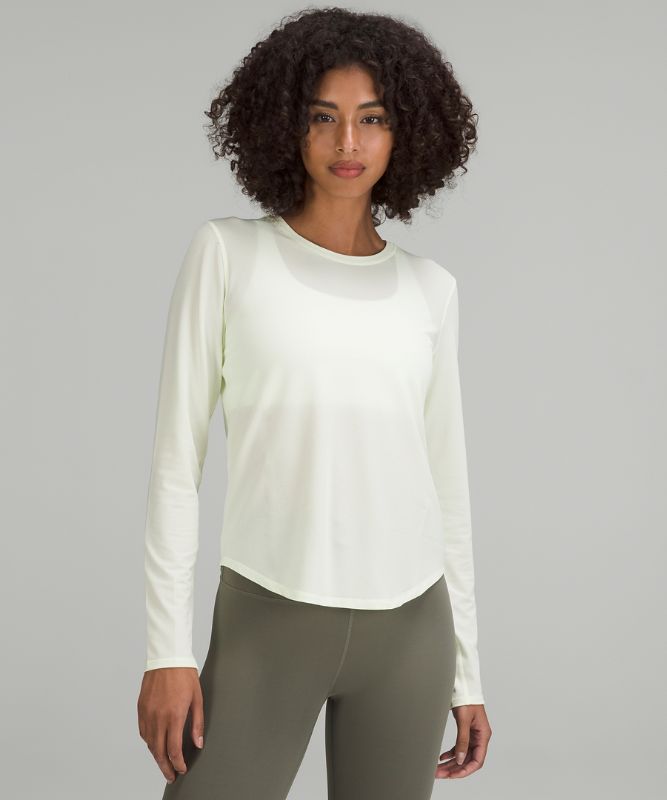 High-Neck Running and Training Long Sleeve Shirt