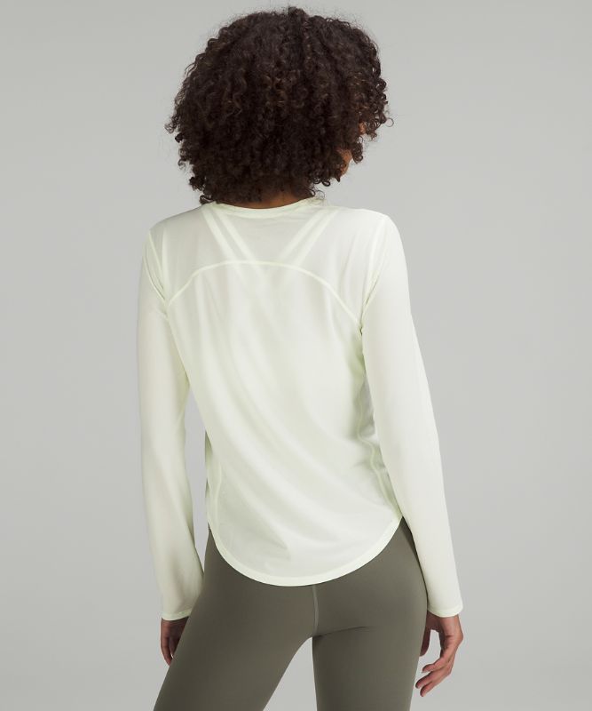 High-Neck Running and Training Long Sleeve Shirt