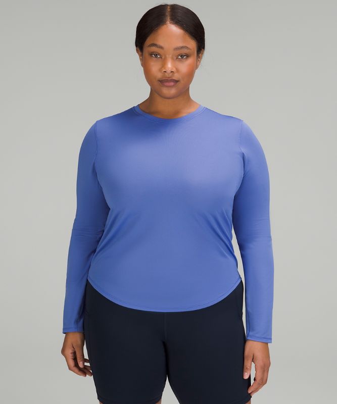 High-Neck Running and Training Long Sleeve Shirt