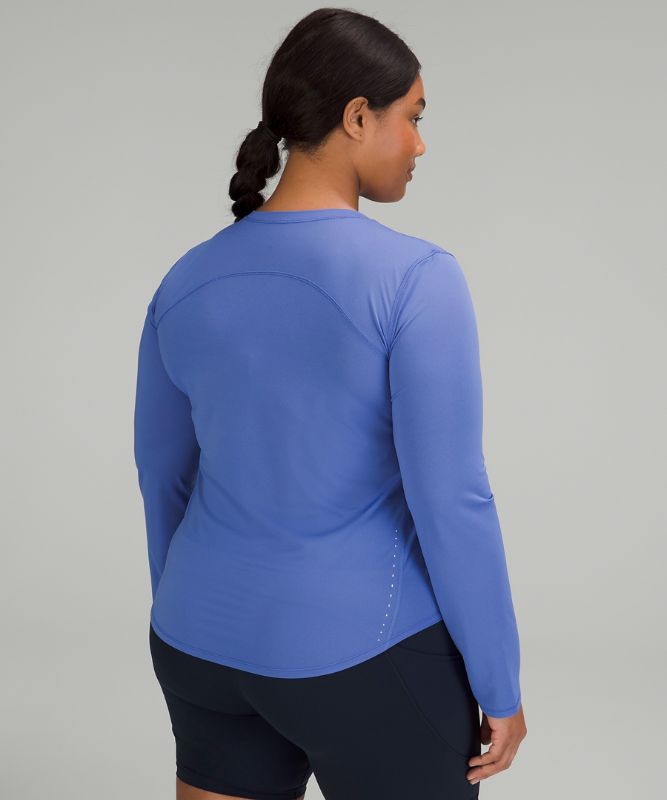 High-Neck Running and Training Long Sleeve Shirt