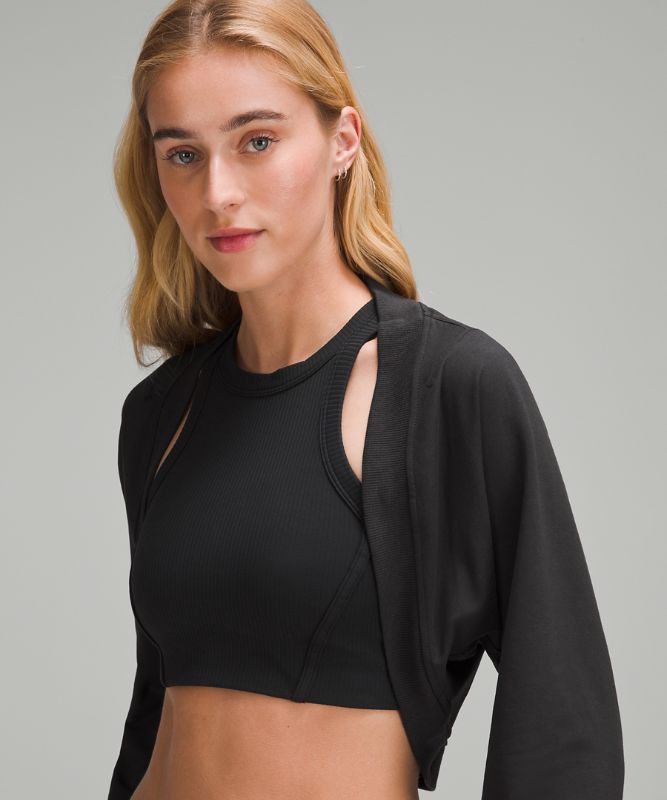 French Terry Long-Sleeve Shrug