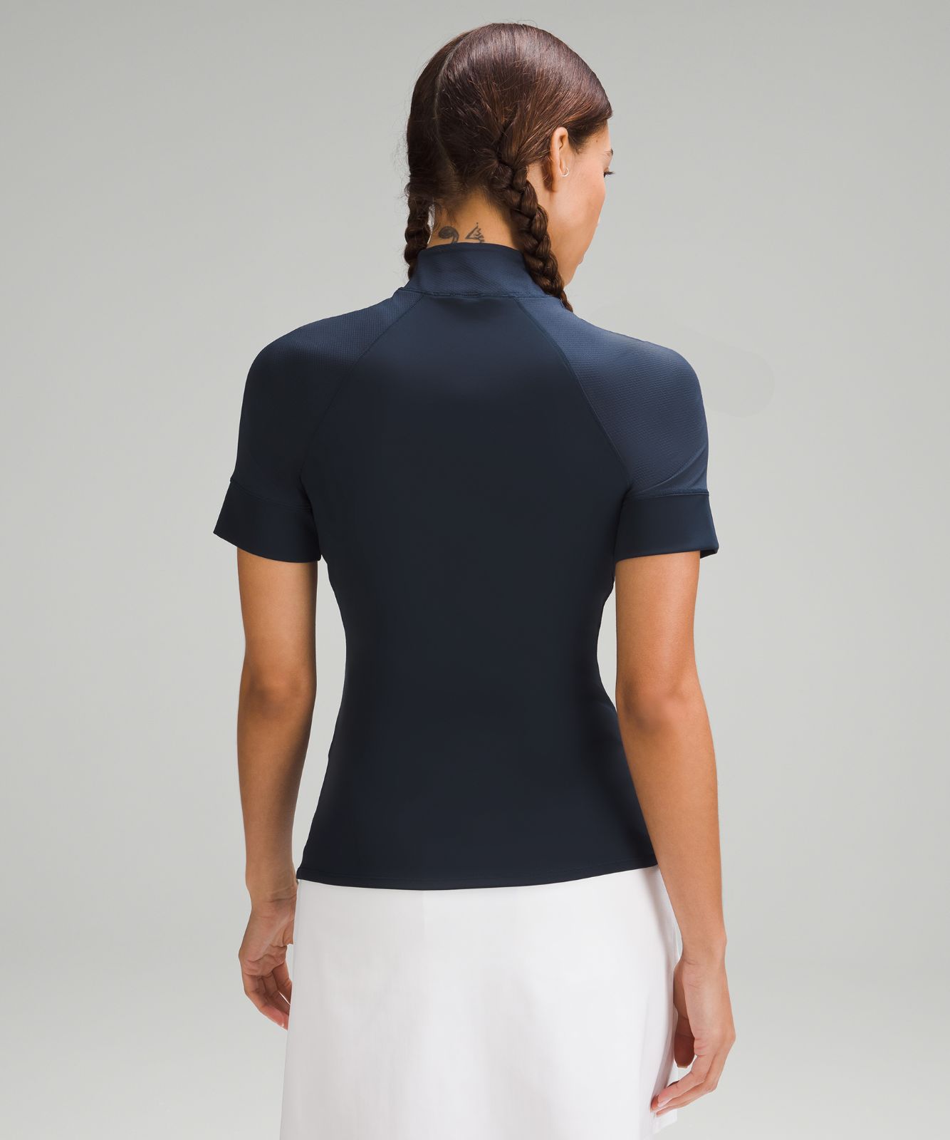 Nulux Half-Zip Golf Short-Sleeve Shirt