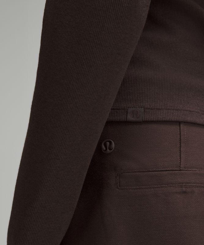 Ribbed Wool-Blend Turtleneck