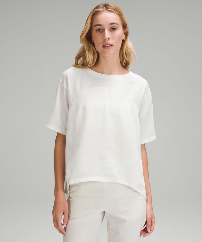 Reversible Relaxed-Fit Short-Sleeve Shirt