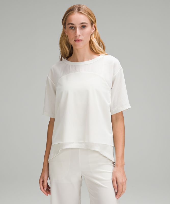 Reversible Relaxed-Fit Short-Sleeve Shirt