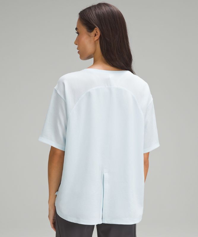 Reversible Relaxed-Fit Short-Sleeve Shirt