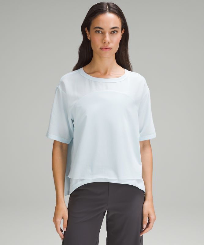 Reversible Relaxed-Fit Short-Sleeve Shirt