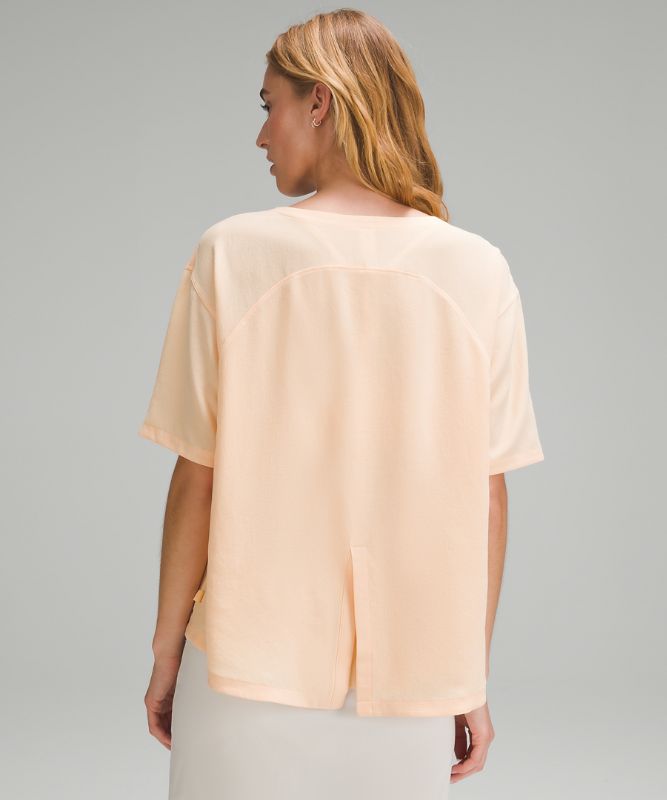 Reversible Relaxed-Fit Short-Sleeve Shirt