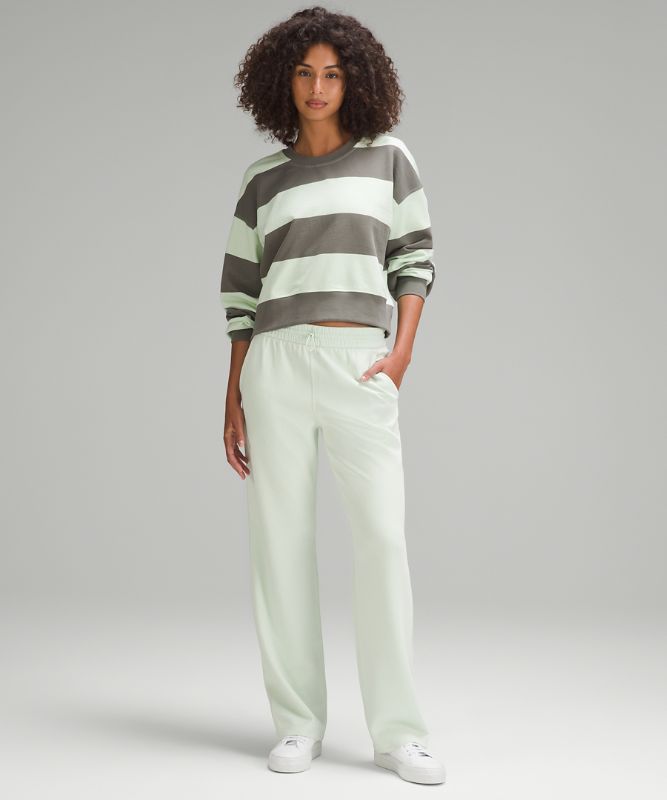 Perfectly Oversized Cropped Crew *Stripe 