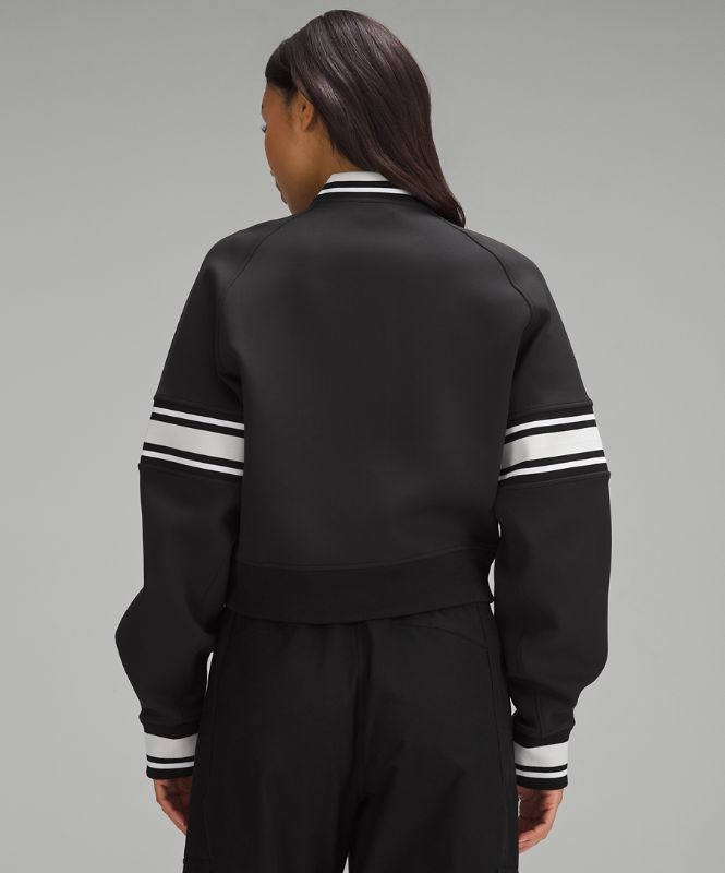 Snap-Front Varsity Jacket