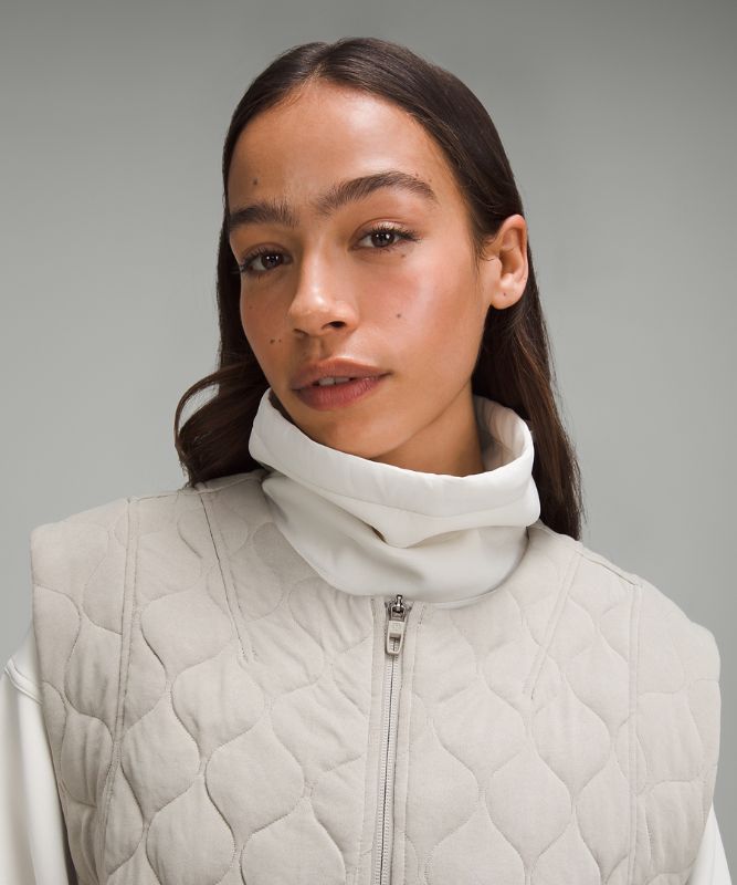 Cap-Sleeve Quilted Vest
