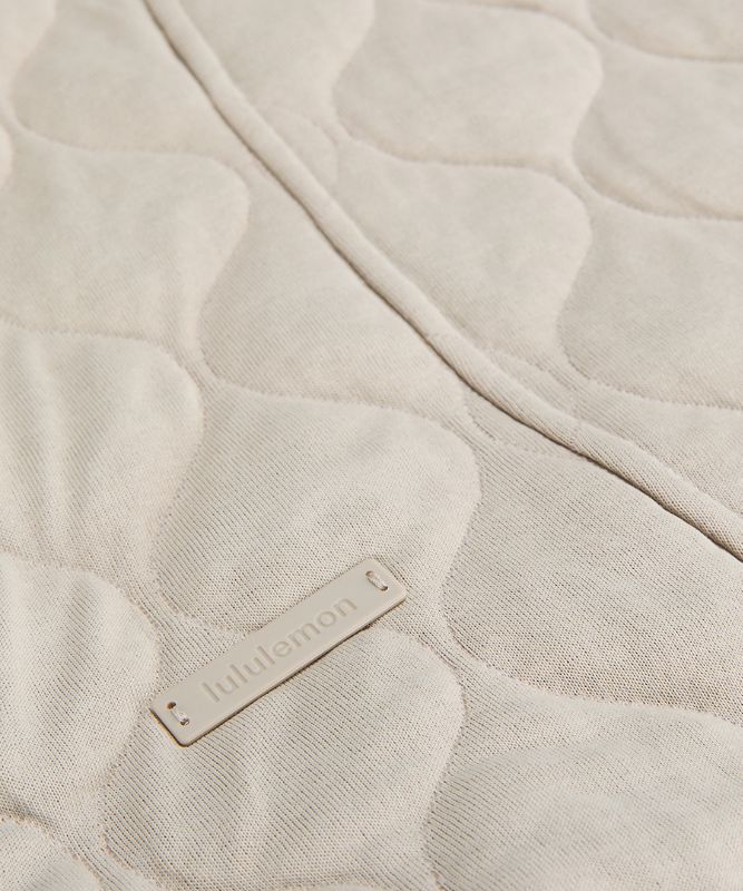Cap-Sleeve Quilted Vest