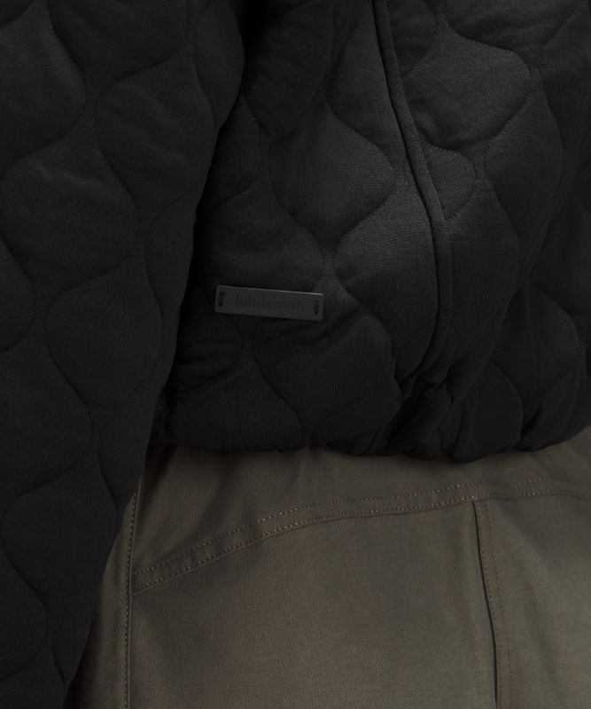 Quilted Bomber Jacket