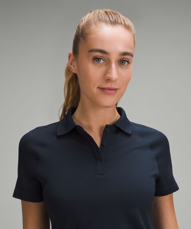 Swiftly Tech Short-Sleeve Polo Shirt