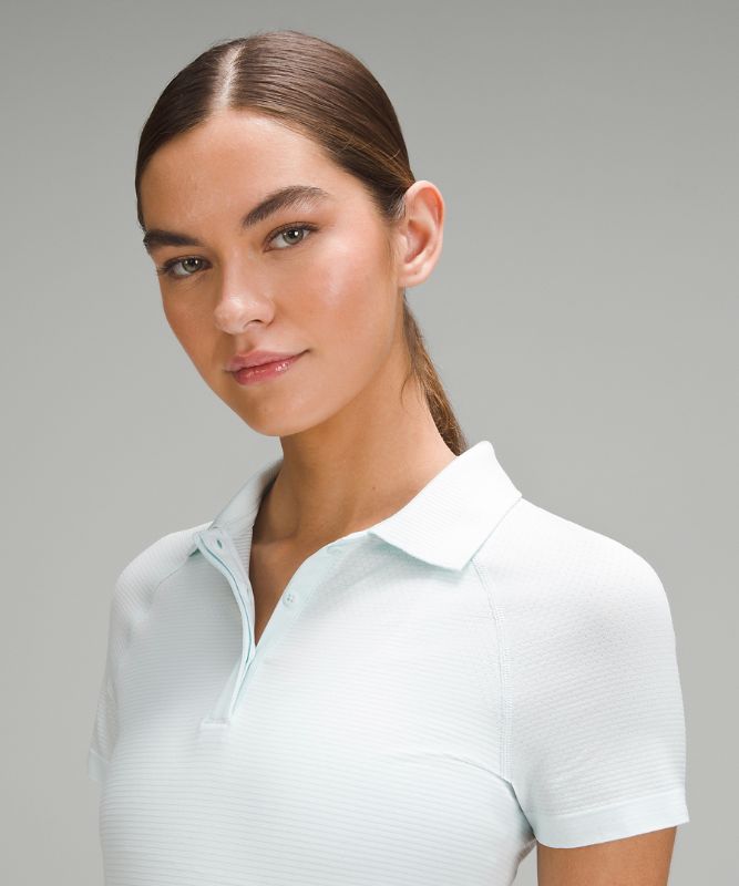 Swiftly Tech Short-Sleeve Polo Shirt