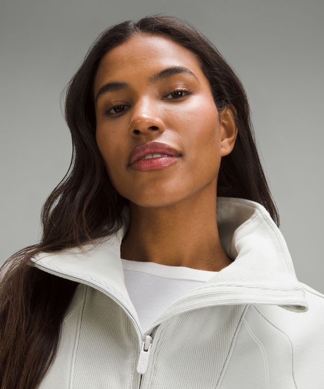 Plush Fleece Funnel-Neck Half Zip