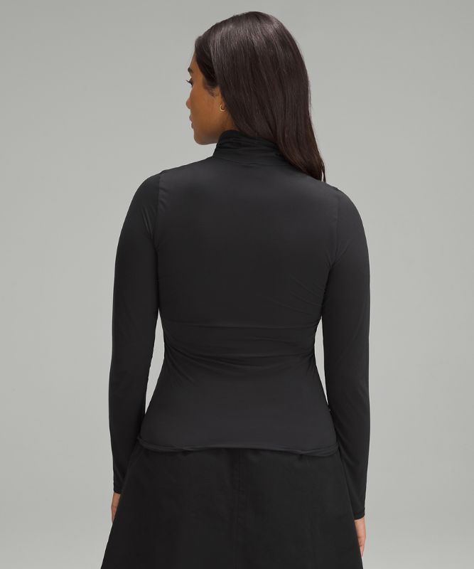 Wundermost Ultra-Soft Nulu Long-Sleeve Turtleneck