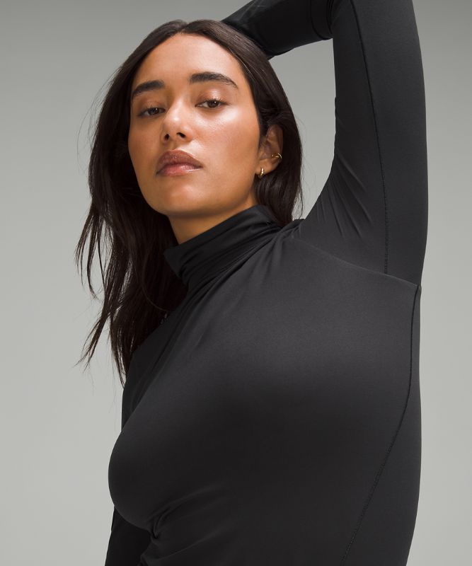 Wundermost Ultra-Soft Nulu Long-Sleeve Turtleneck