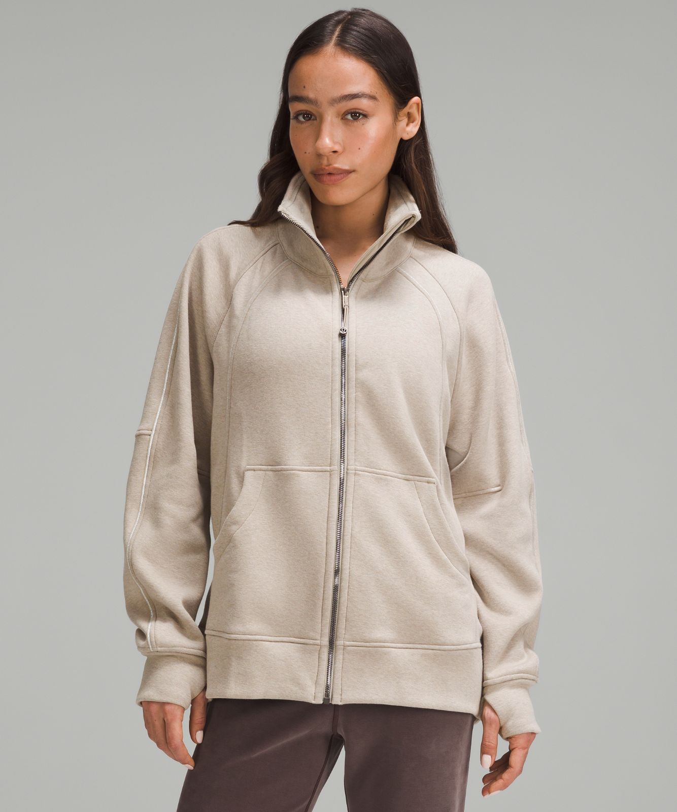 WOMEN'S SCUBA OVERSIZED FULL ZIP - BLACK | Performance