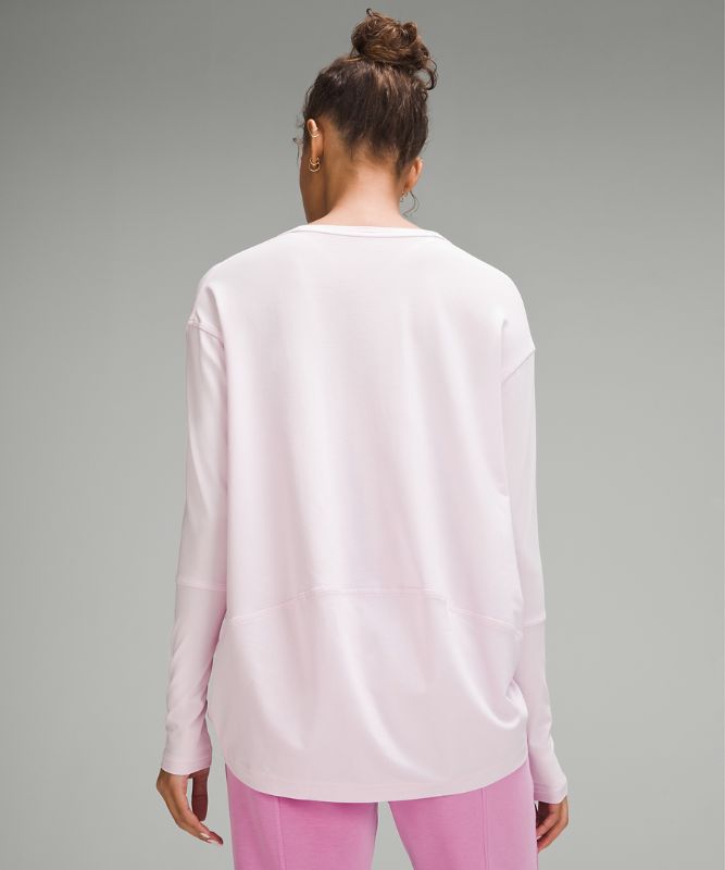 Back In Action V-Neck Long-Sleeve Shirt