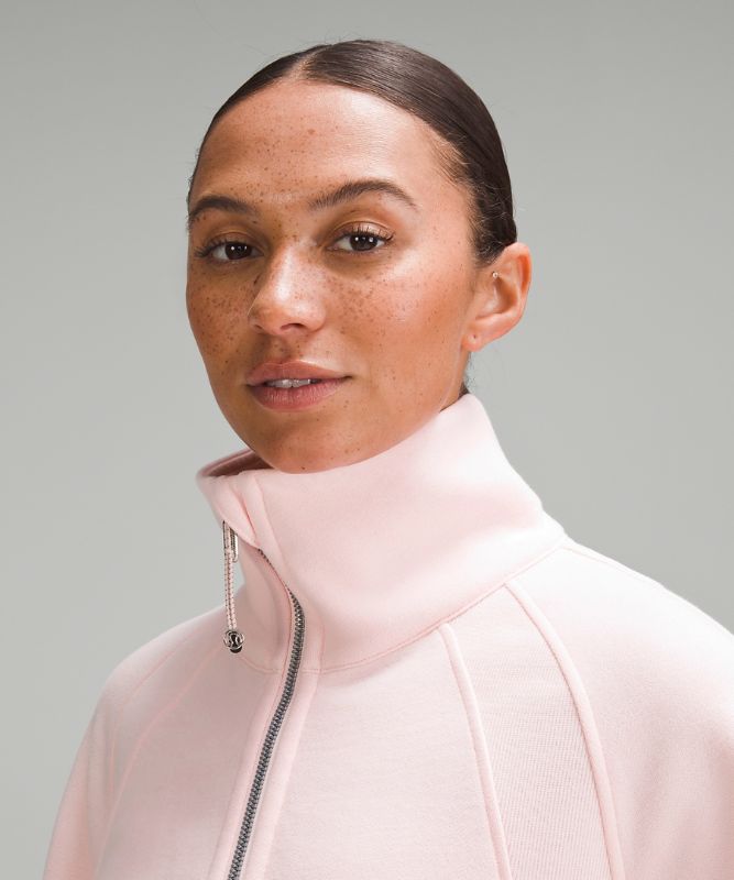 Scuba Oversized Funnel-Neck Half Zip