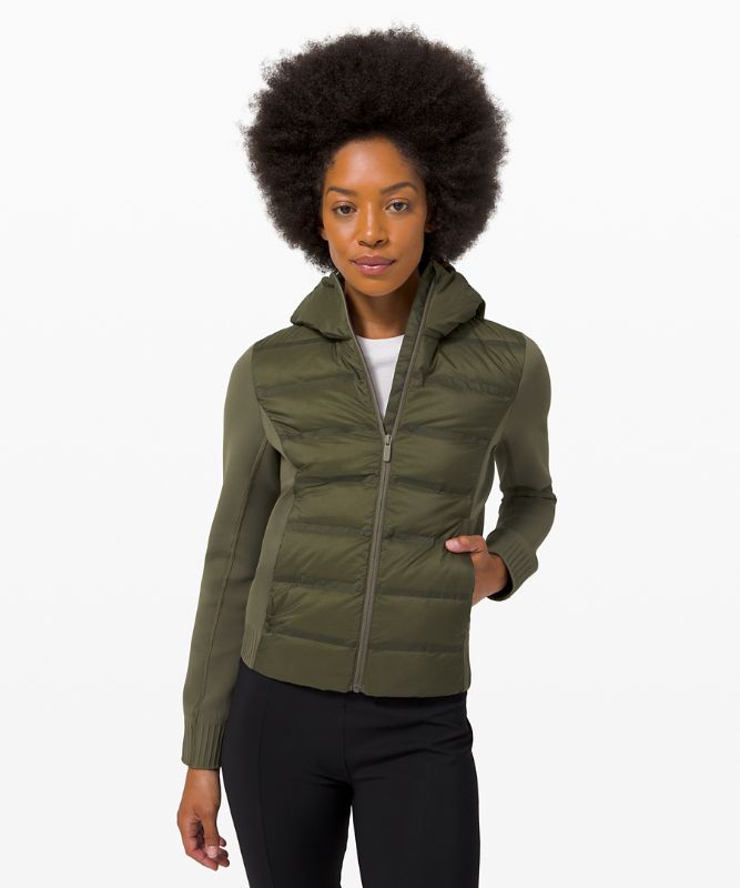 Lululemon Down & Around Jacket - Armory - lulu fanatics