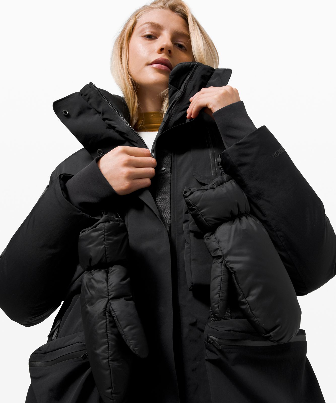 Polar Shield Parka | Black | luludrops