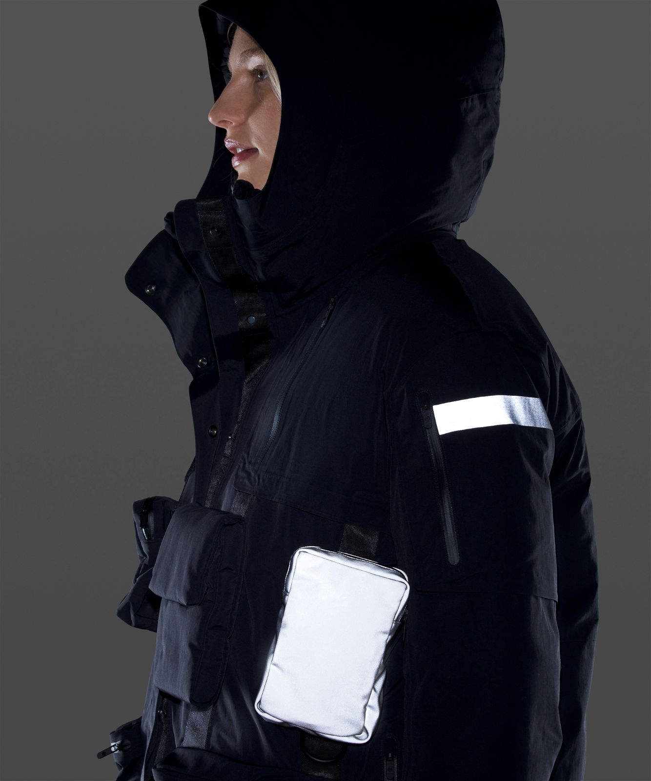 Polar Shield Parka | Black | luludrops