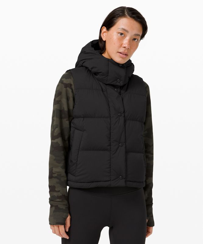 Wunder Puff Crop Vest