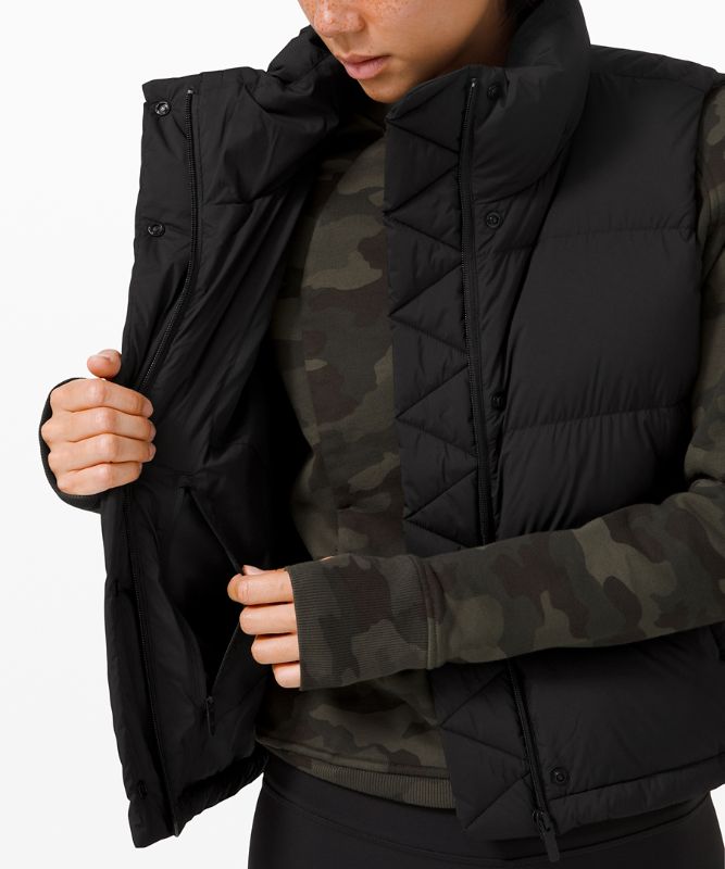 Wunder Puff Crop Vest