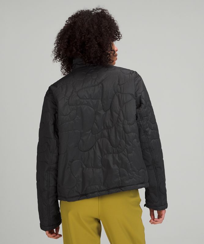 Insulated Quilted Pullover Jkt