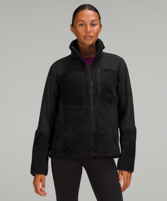 Textured Fleece Full-Zip Jacket *Online Only