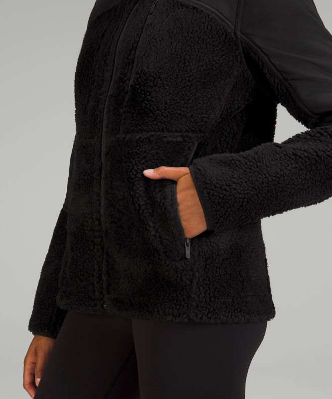 Textured Fleece Full-Zip Jacket *Online Only