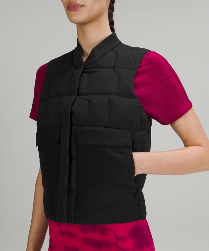 lululemon lab Geo Quilted Down Vest *Online Only