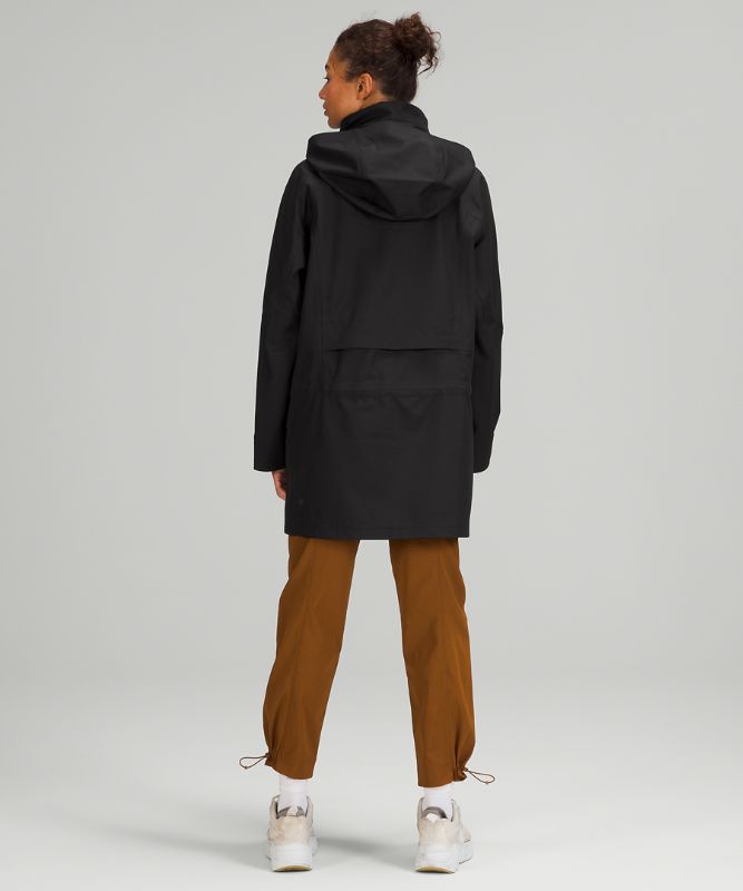 StretchSeal Relaxed-Fit Long Rain Jacket