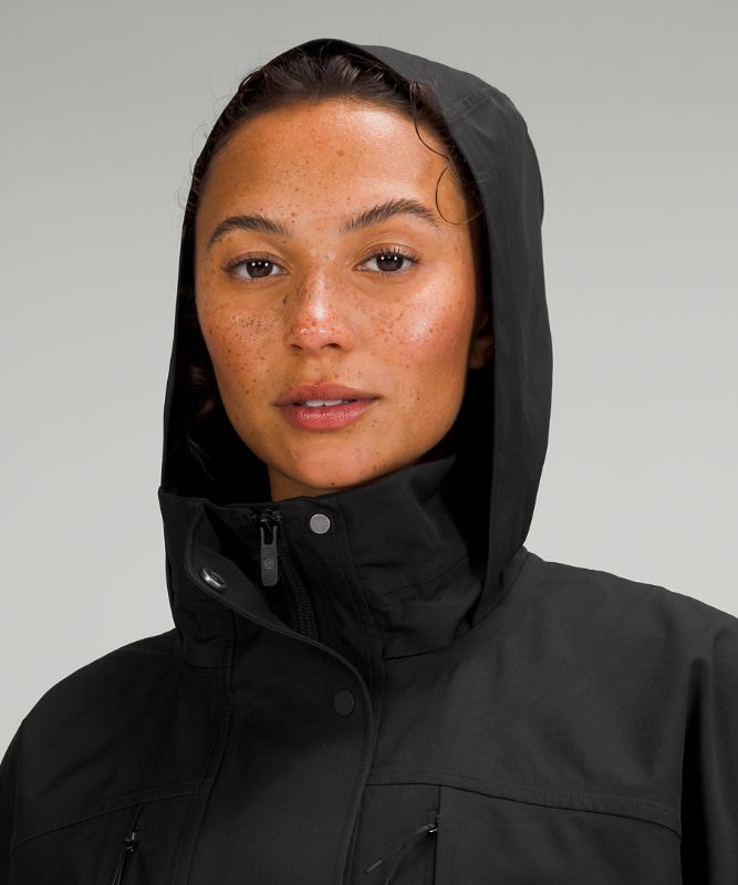 StretchSeal Relaxed-Fit Long Rain Jacket