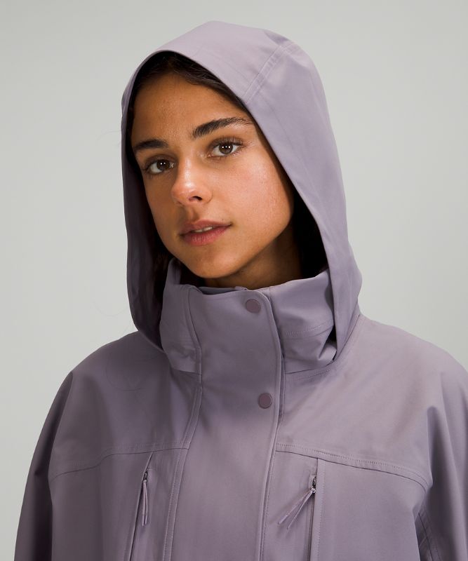 StretchSeal Relaxed-Fit Long Rain Jacket