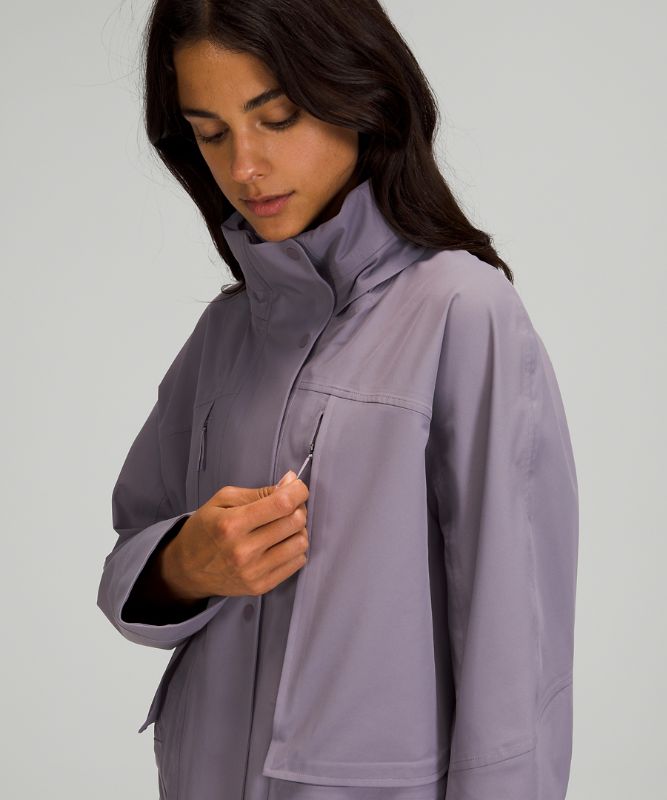 StretchSeal Relaxed-Fit Long Rain Jacket