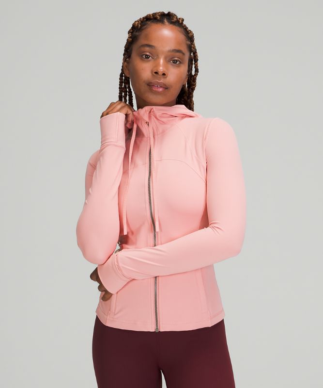Hooded Define Jacket *Nulu, Pink Puff