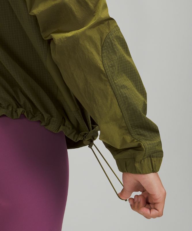 Ripstop Relaxed-Fit Short Jacket