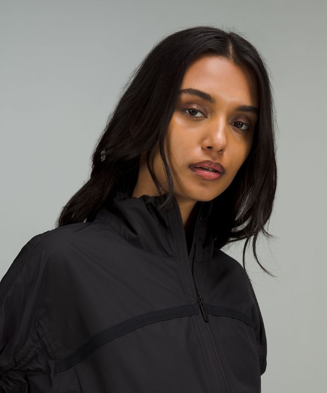 Lightweight Cropped Track Jacket