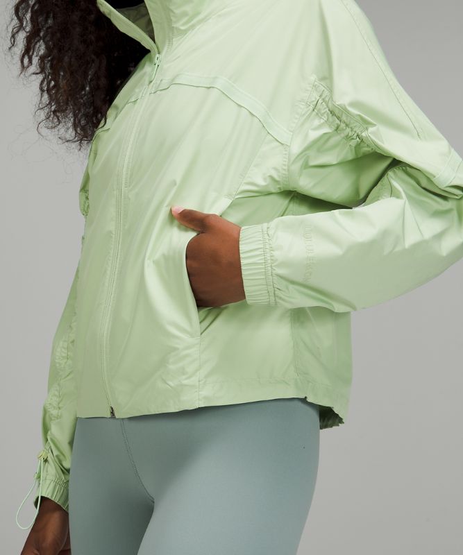 Lightweight Cropped Track Jacket