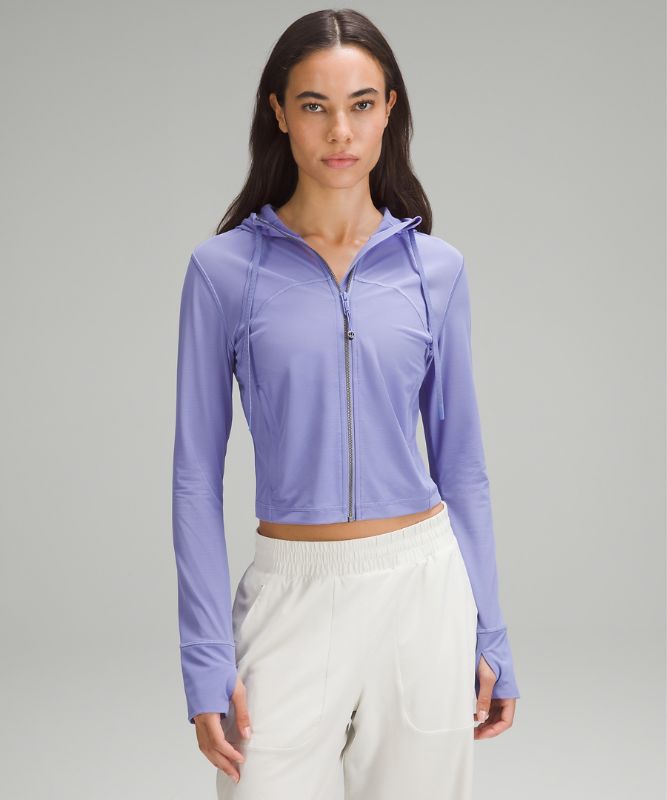 Lululemon cropped mesh hotsell define jacket