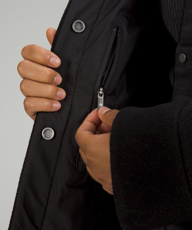 Insulated Wool Shirt Jacket