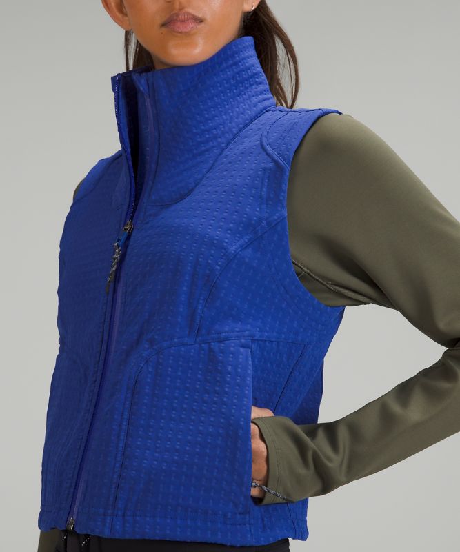 Water-Repellent Fleece Hiking Vest