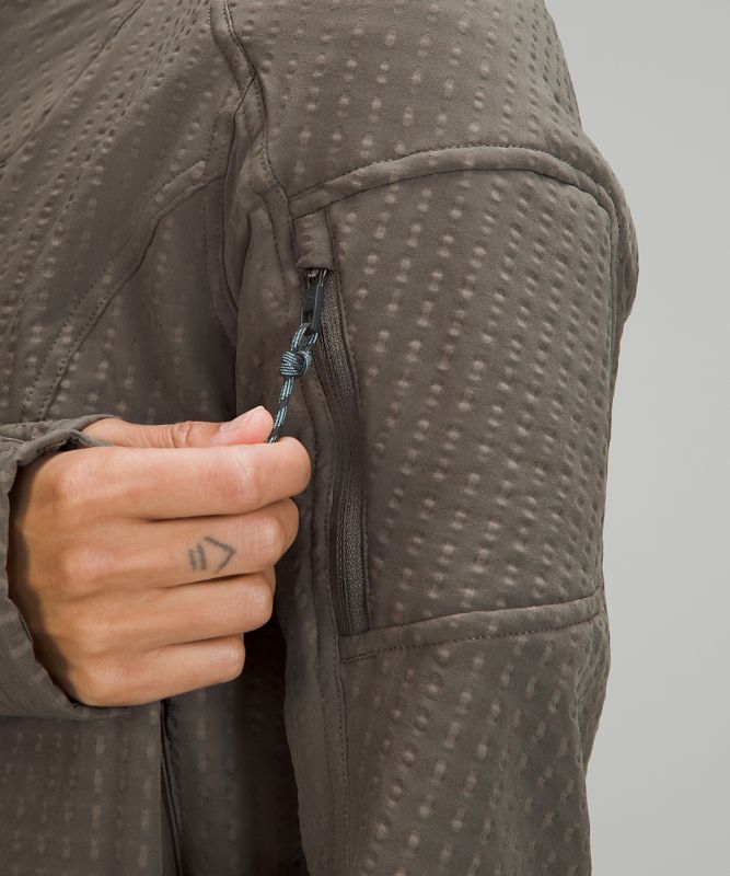 Water-Repellent Fleece Hiking Jacket