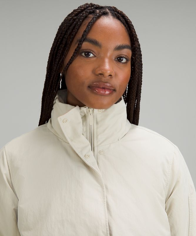 Always Effortless Insulated Jacket | Natural Ivory | luludrops