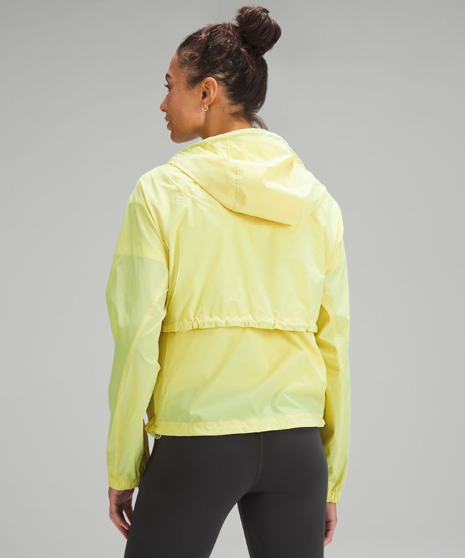 Drawstring Water-Resistant Hooded Jacket